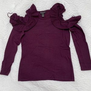 INC Cold Shoulder Sweater